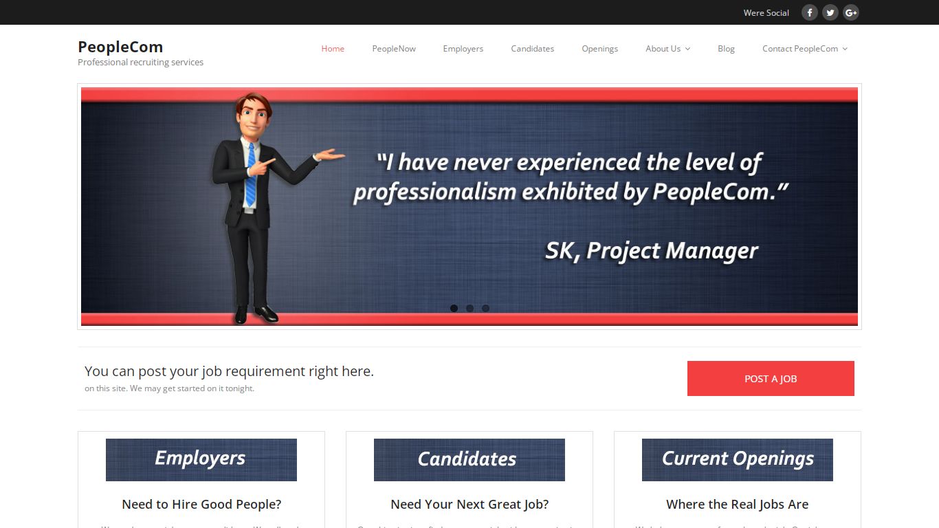 Government Contract Staffing, Workforce Solutions - PeopleCom